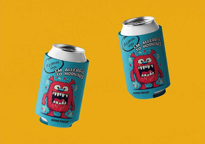 Can Koozie Mockup Collection