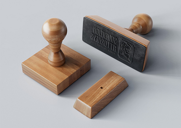 Business Stamp Mockup Kit