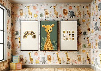 Kids' Room Poster Mockups