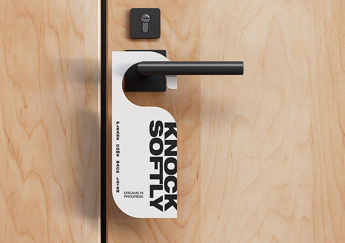 Door Knob Hanger Mockup Kit