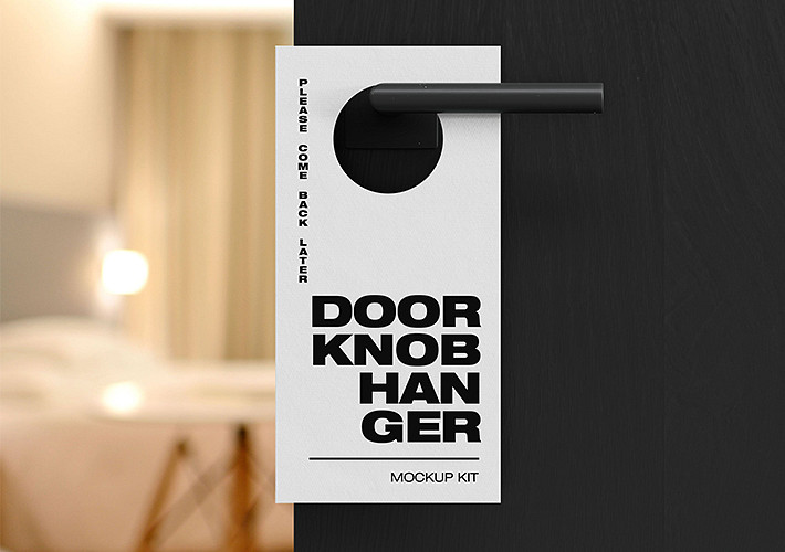 Door Knob Hanger Mockup Kit