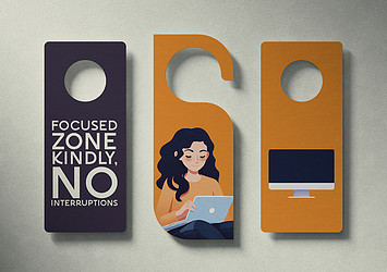 Door Hangers Mockup Pack