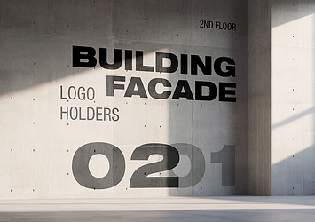 Building Facade Logo Holders