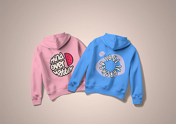 Trendy Hoodies Mockup Collection