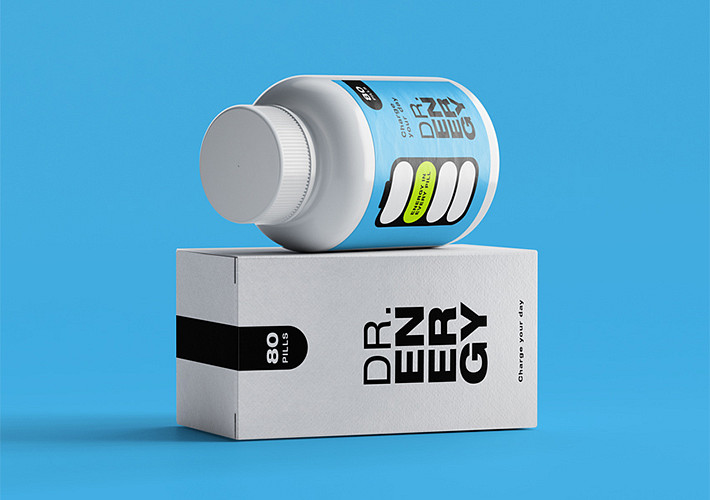 Pill Packaging Mockup Kit