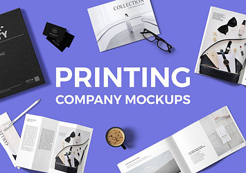 Printing Company Mockups