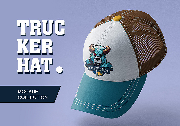 Trucker Hat Mockup Collection