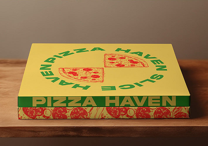 Pizza Packaging Mockups