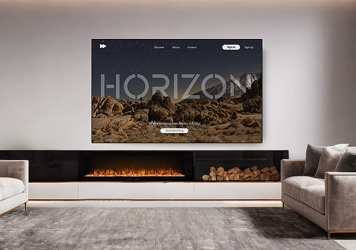 Home TV Mockup Collection