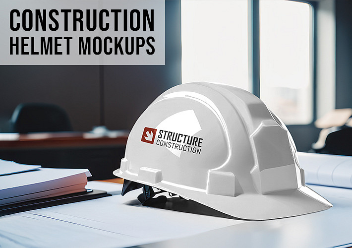 Construction Helmet Mockups
