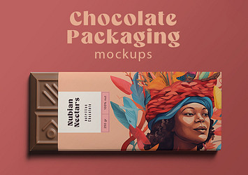 Chocolate Packaging Mockups