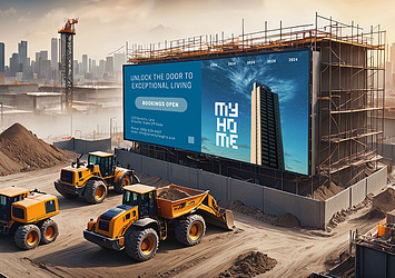 Construction Site Billboards