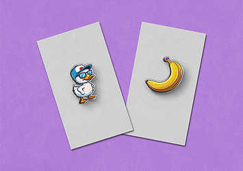 Fashion Pins Mockup Pack