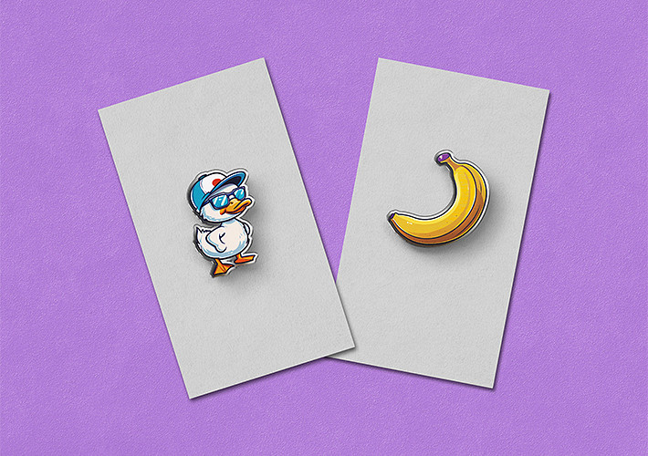 Fashion Pins Mockup Pack