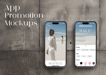 App Promotion Mockups