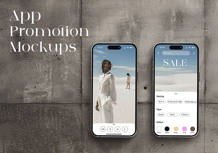 App Promotion Mockups