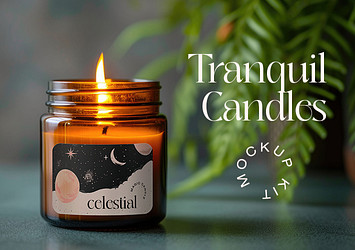 Tranquil Candles Mockup Kit