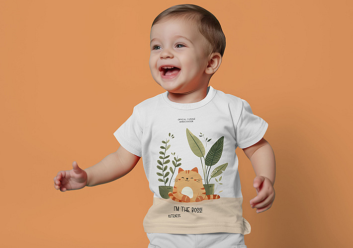 Baby Bodysuits Mockup Pack