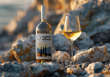 Wine Bottles Branding Pack