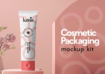 Cosmetic Packaging Mockup Kit