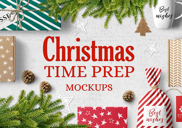 Christmas Time Prep Mockups
