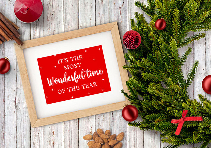 Christmas Frame Mockups