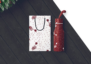 New Year Beverage Mockups