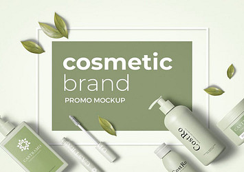 Cosmetic Brand Promo Mockups