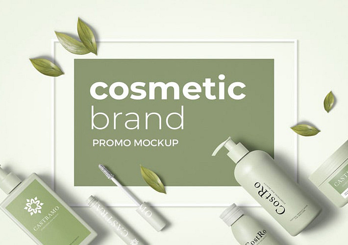 Cosmetic Brand Promo Mockups