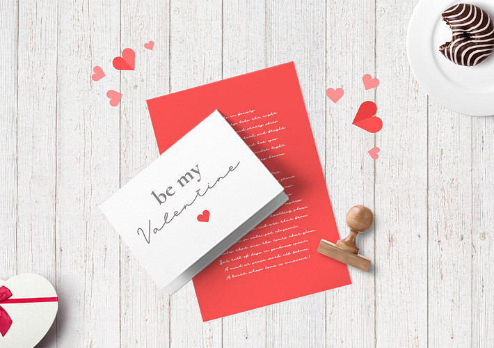 Festive Valentine Mockup Pack