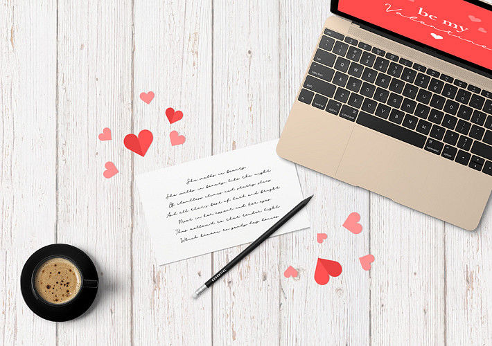 Festive Valentine Mockup Pack