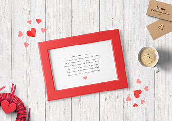 Festive Valentine Mockup Pack