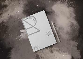 Monochrome Smoke Background Mockups