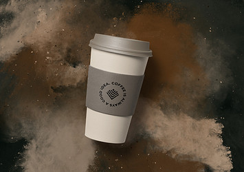 Monochrome Smoke Background Mockups