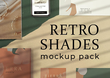 Retro Shades Mockup Pack