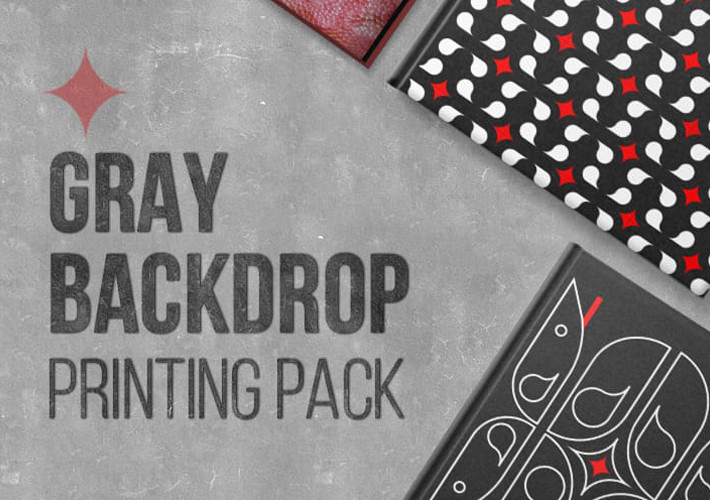 Gray Backdrop Printing Pack