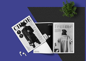 Patterned Magazine Mockups