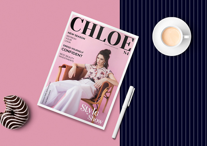 Patterned Magazine Mockups