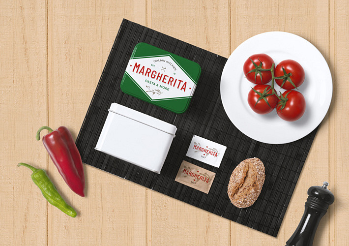 Italian Food Delivery Kitchen Mockup Pack