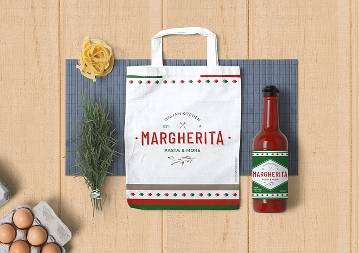 Italian Food Delivery Kitchen Mockup Pack