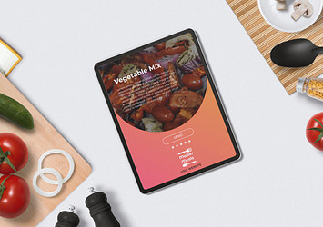 Food and Cooking Blog Mockups