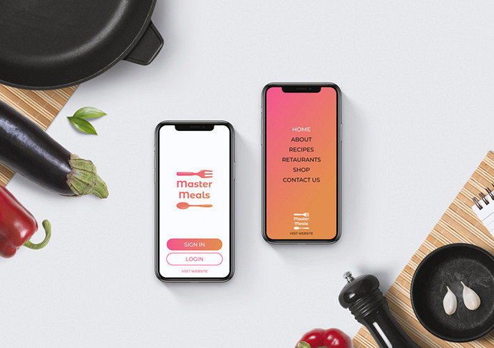 Food and Cooking Blog Mockups