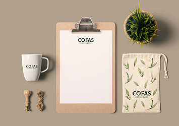 Cafe Branding and Packaging Mockups