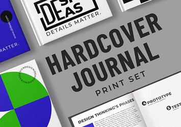 Hardcover Journal Print Set