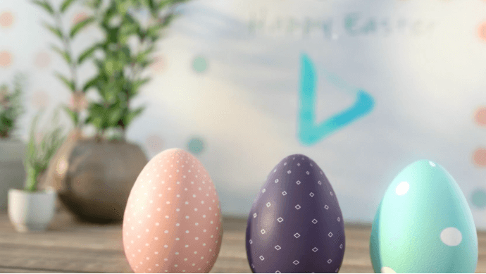 Adorable Easter Eggs Greeting