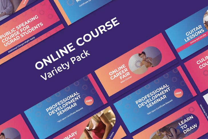 Online Course Variety Pack
