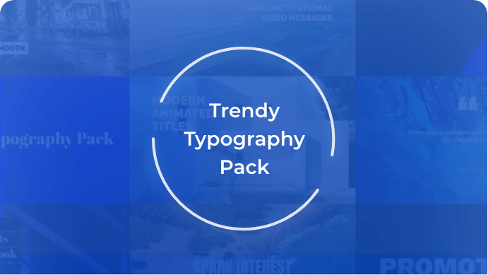 Trendy Typography Pack