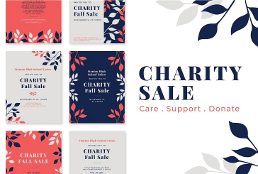 Charity Sale Design Pack