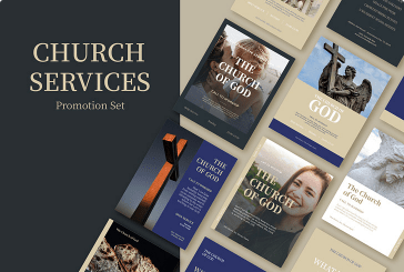 Church Services Promotion Set