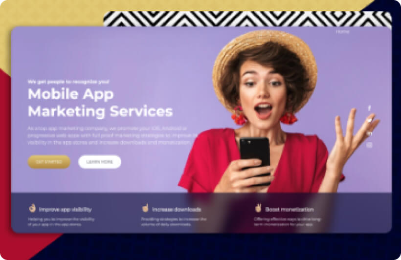 Marketing websites image